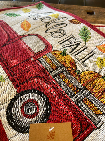 Harvest Collection “Hello Fall” Placemats