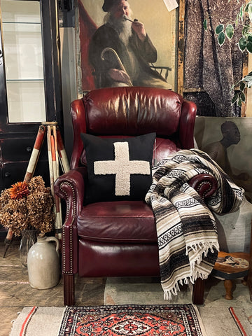 Bradington Young Chippendale Hi-Leg Recliner