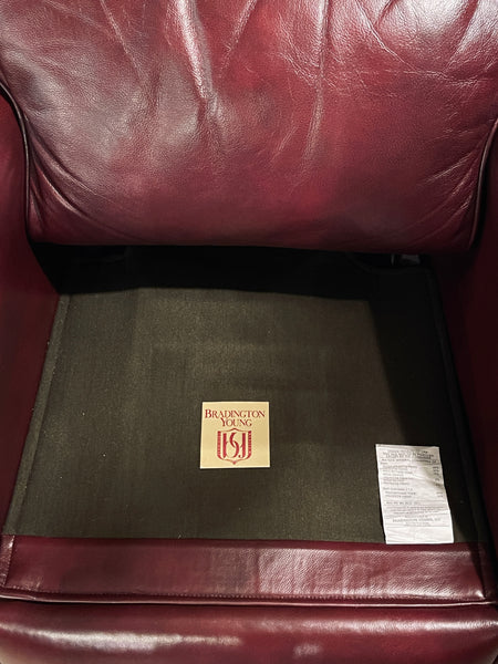 Bradington Young Chippendale Hi-Leg Recliner