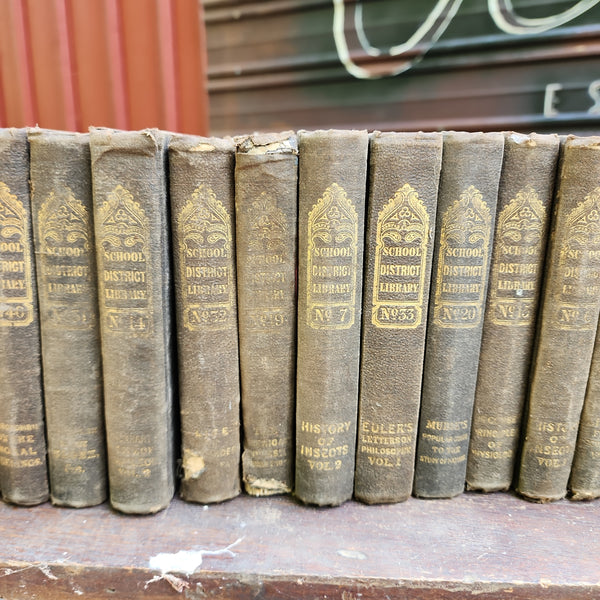 1839 School District Library Book Set