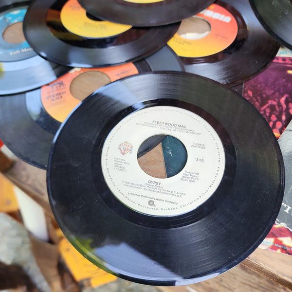 7" 45 Record Single from the 1970s and 1980s