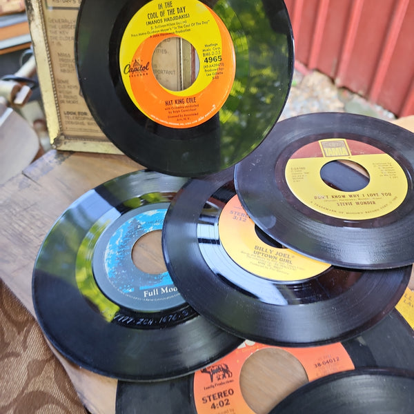 7" 45 Record Single from the 1970s and 1980s
