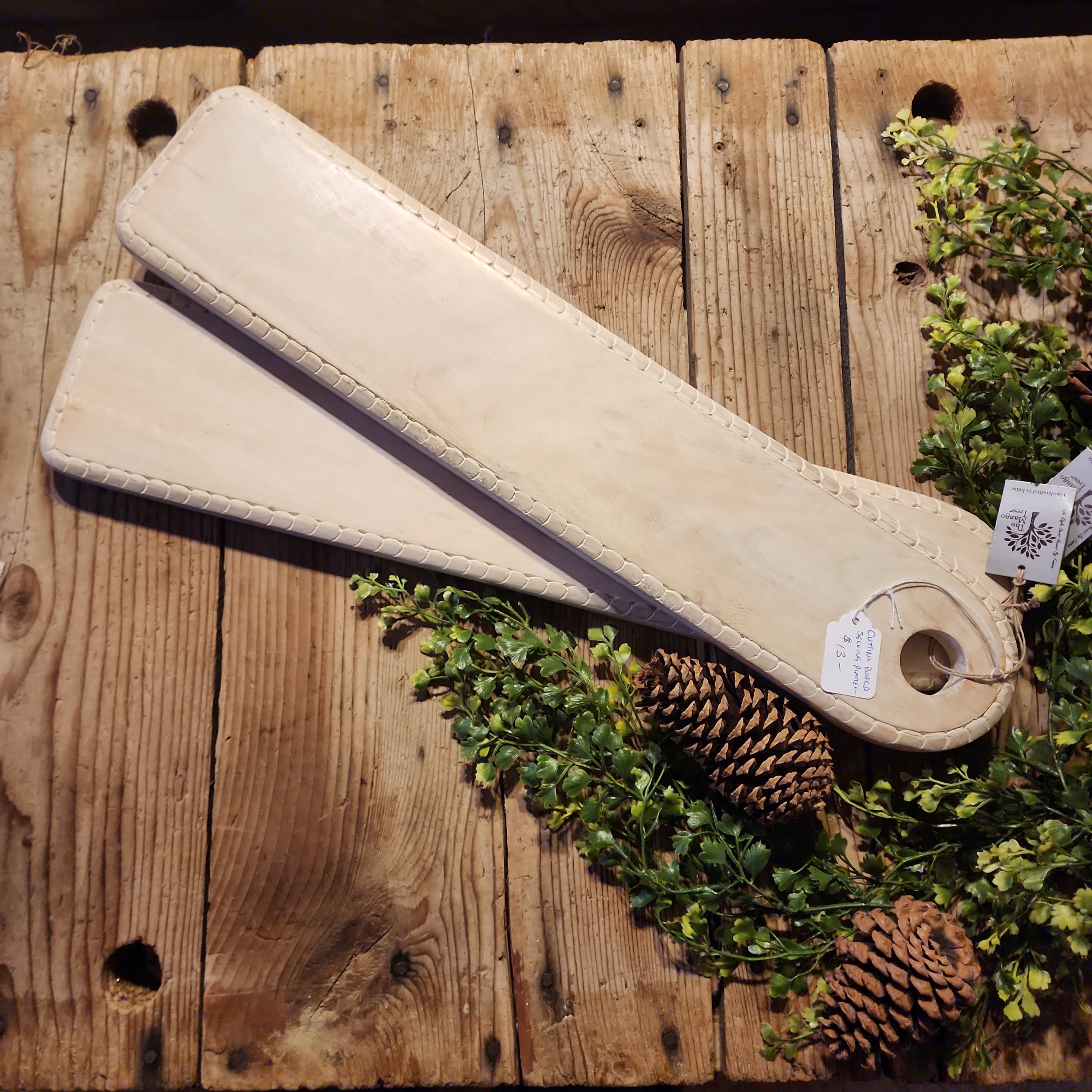Wood Serving Platter by The Olde 1840