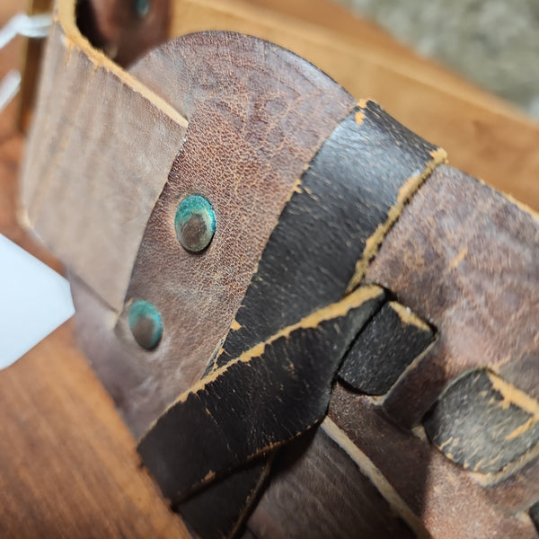 Antique Leather Ammunition Belt