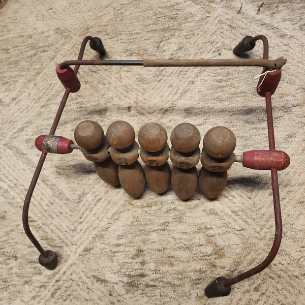 Vintage Five Pins Bowling Game by Mansfield Zesiger Mfg. Co.