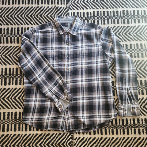 Eddie Bauer Large Classic Fit Flannel Shirt