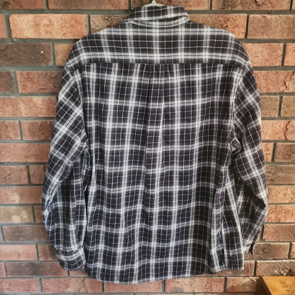 Eddie Bauer Medium Classic Fit Flannel Shirt