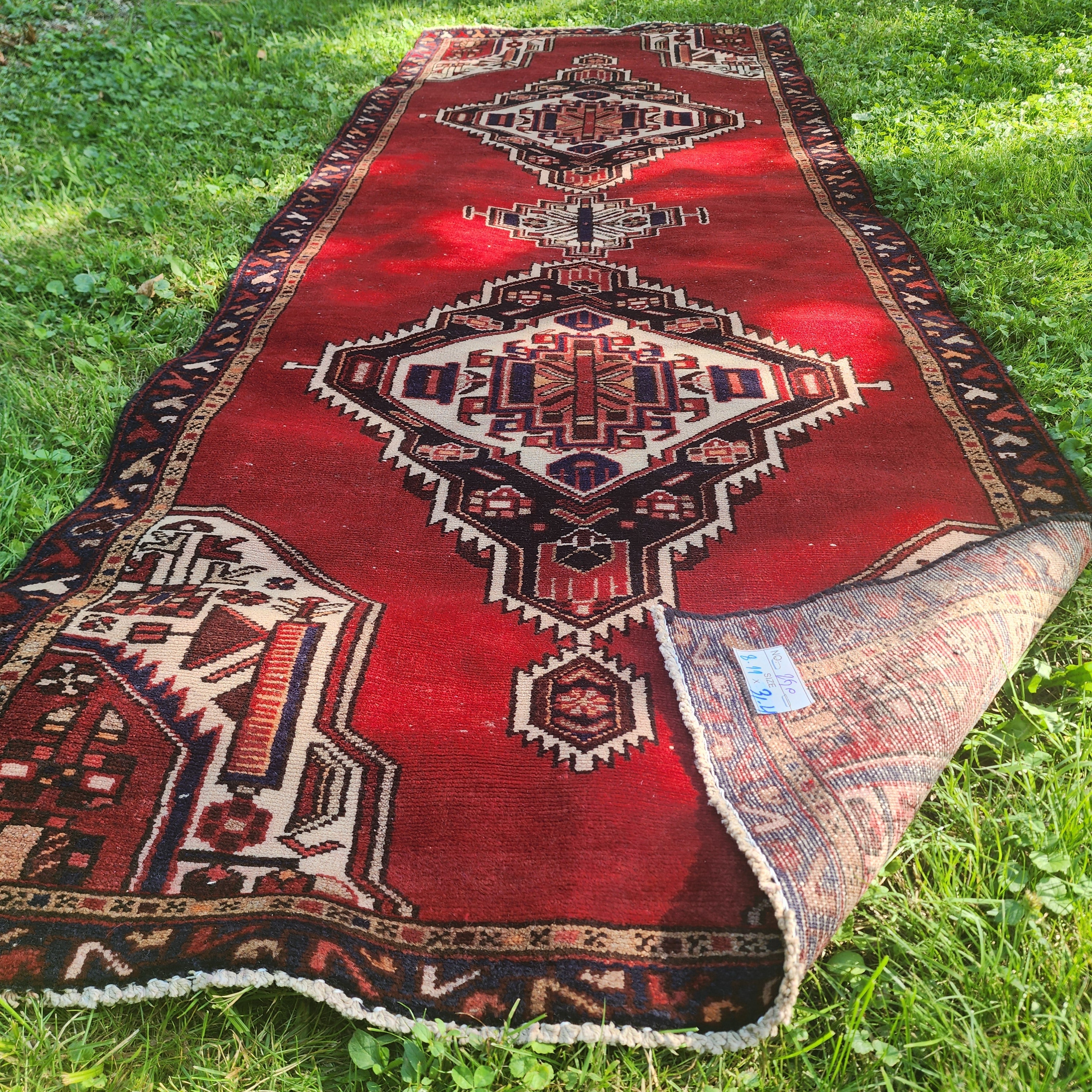 Vintage Rug 39" x 106" – Accent Rug by The Olde 1840