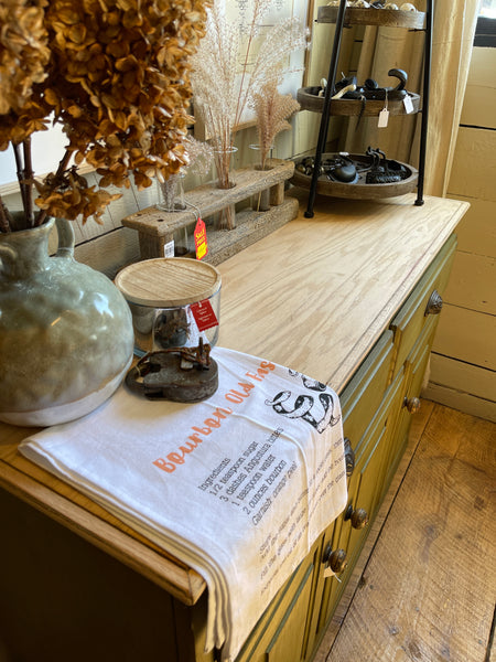 Vintage Sideboard Buffet | Sun Dried Olive
