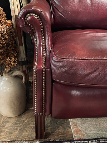 Bradington Young Chippendale Hi-Leg Recliner