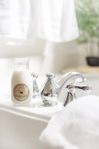 Milk Bottle Soy Candle | Serenity