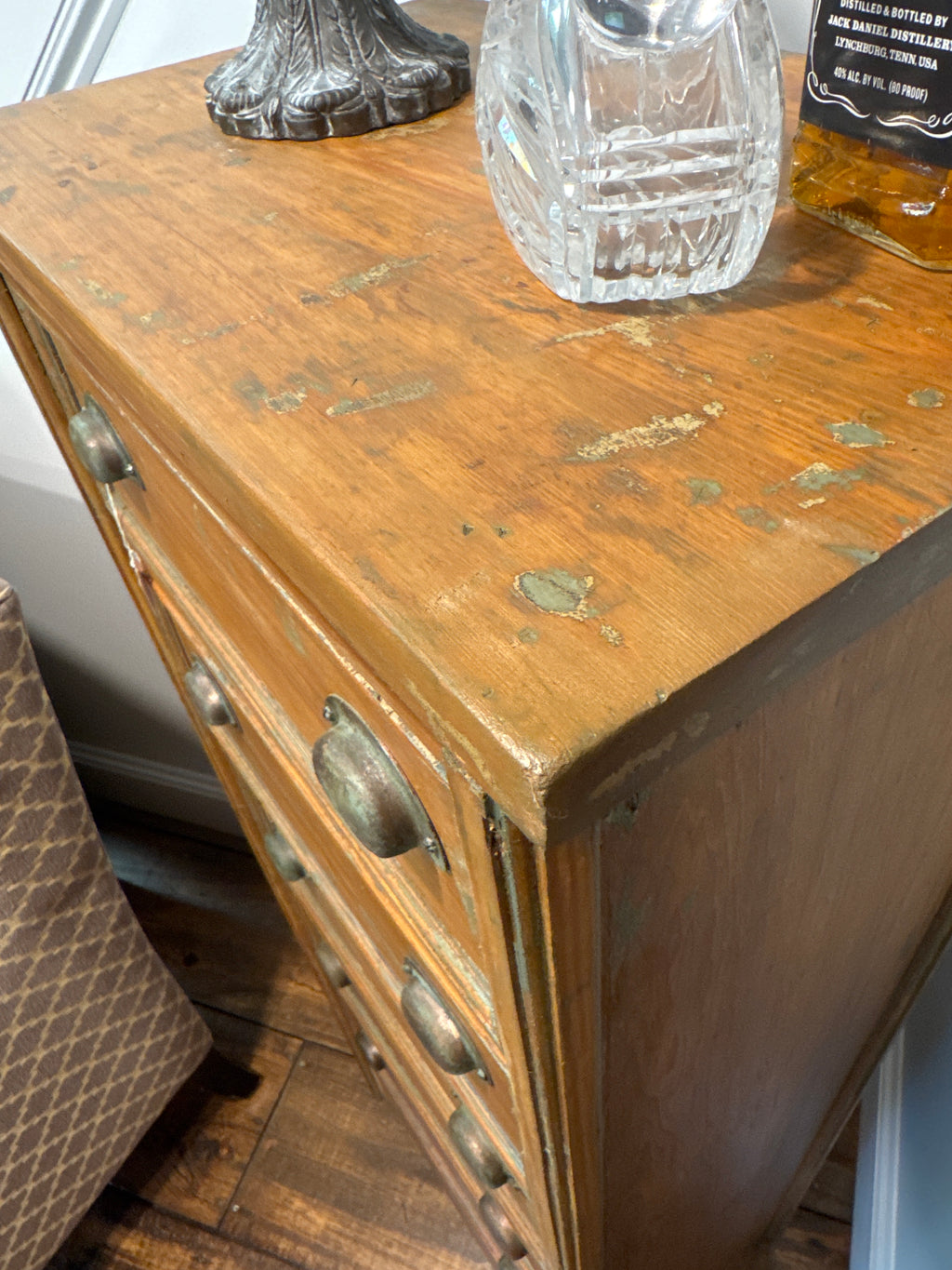 Vintage Primitive Apothecary / General Store Cabinet