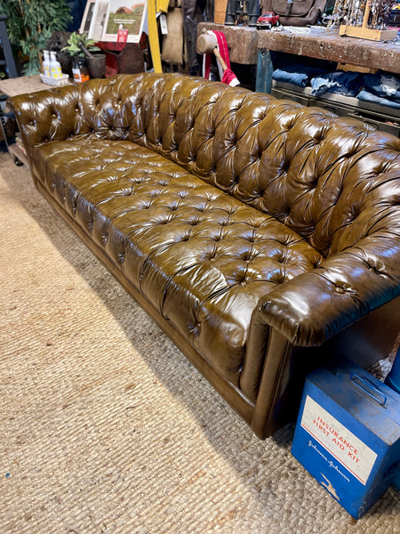 Mid-century Modern Tufted Sofa