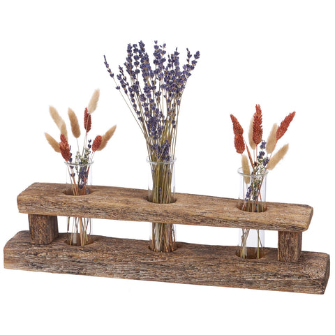 Driftwood Test Tube Vase