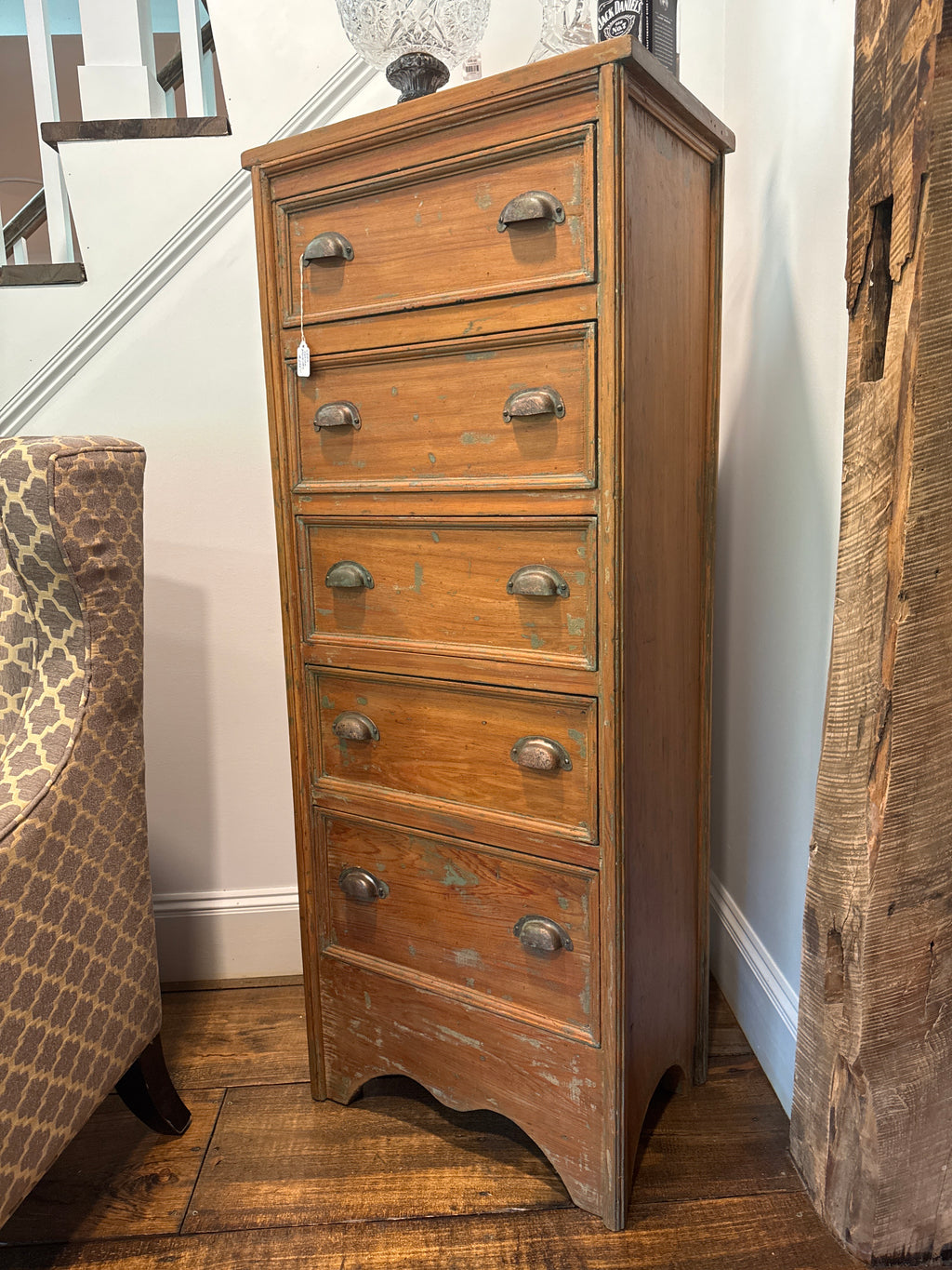 Vintage Primitive Apothecary / General Store Cabinet