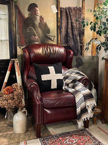 Bradington Young Chippendale Hi-Leg Recliner