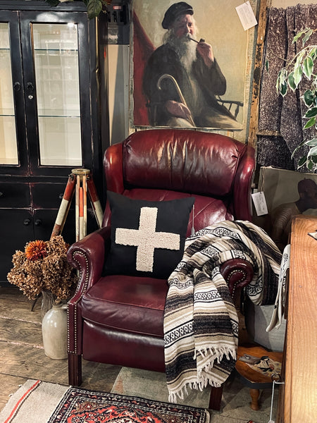 Bradington Young Chippendale Hi-Leg Recliner