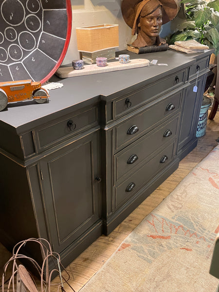 Vintage Sideboard Buffet in Ash Grey