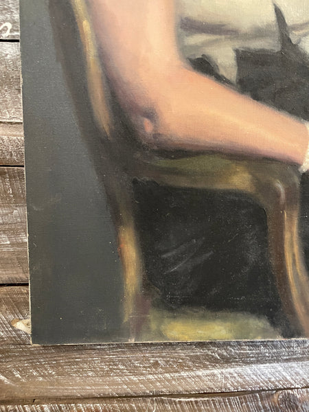 Art Work | Oil on Canvas | The Red Velvet Sunday