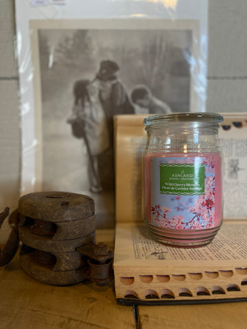 Wild Cherry Blossom Scented Candle