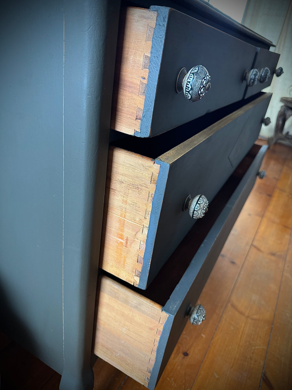 Vintage Sideboard Buffet Dresser