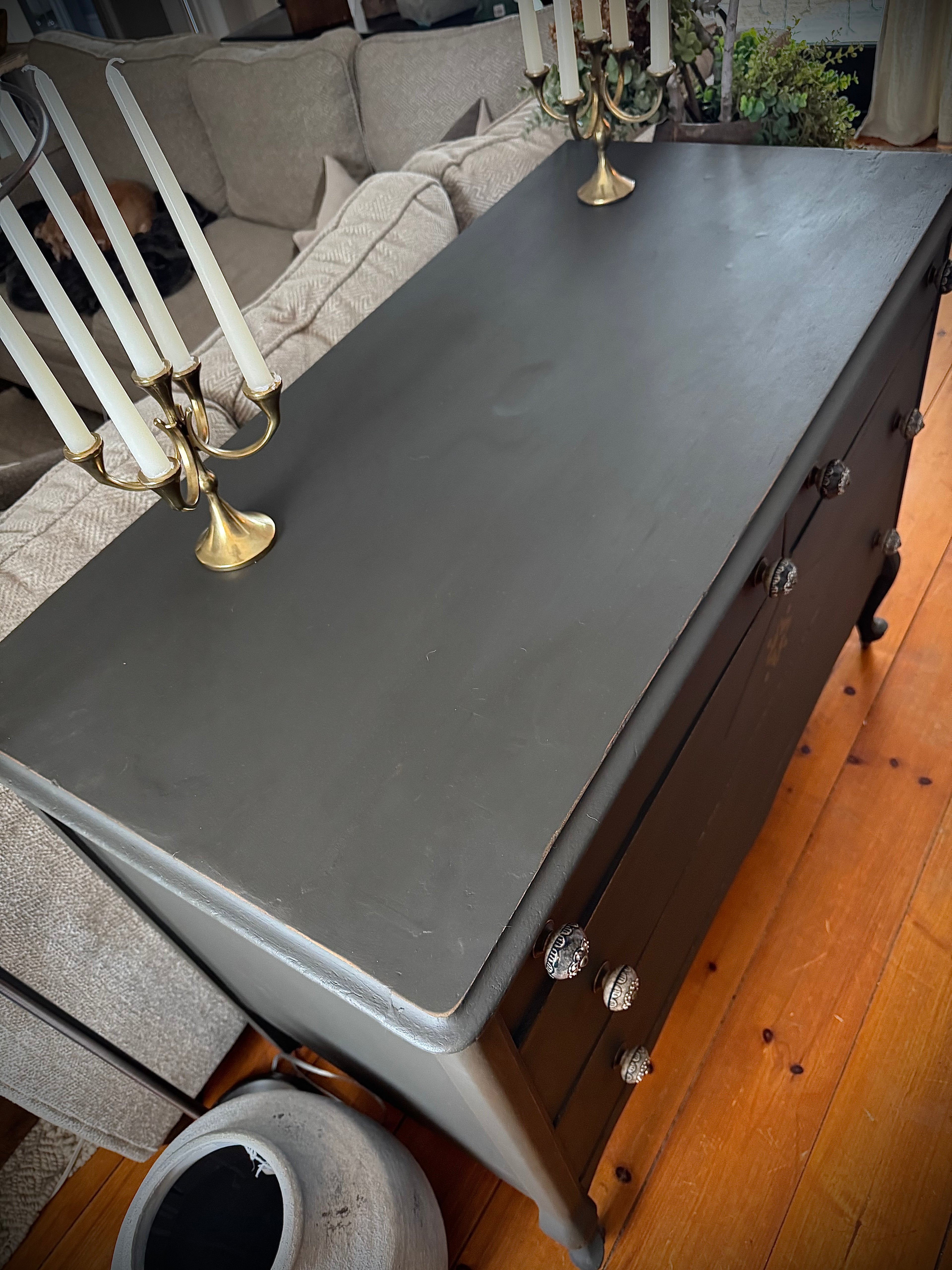 Vintage Sideboard Buffet Dresser