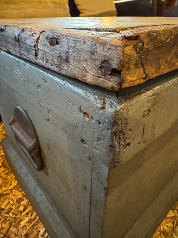 Antique Tool Chest Trunk