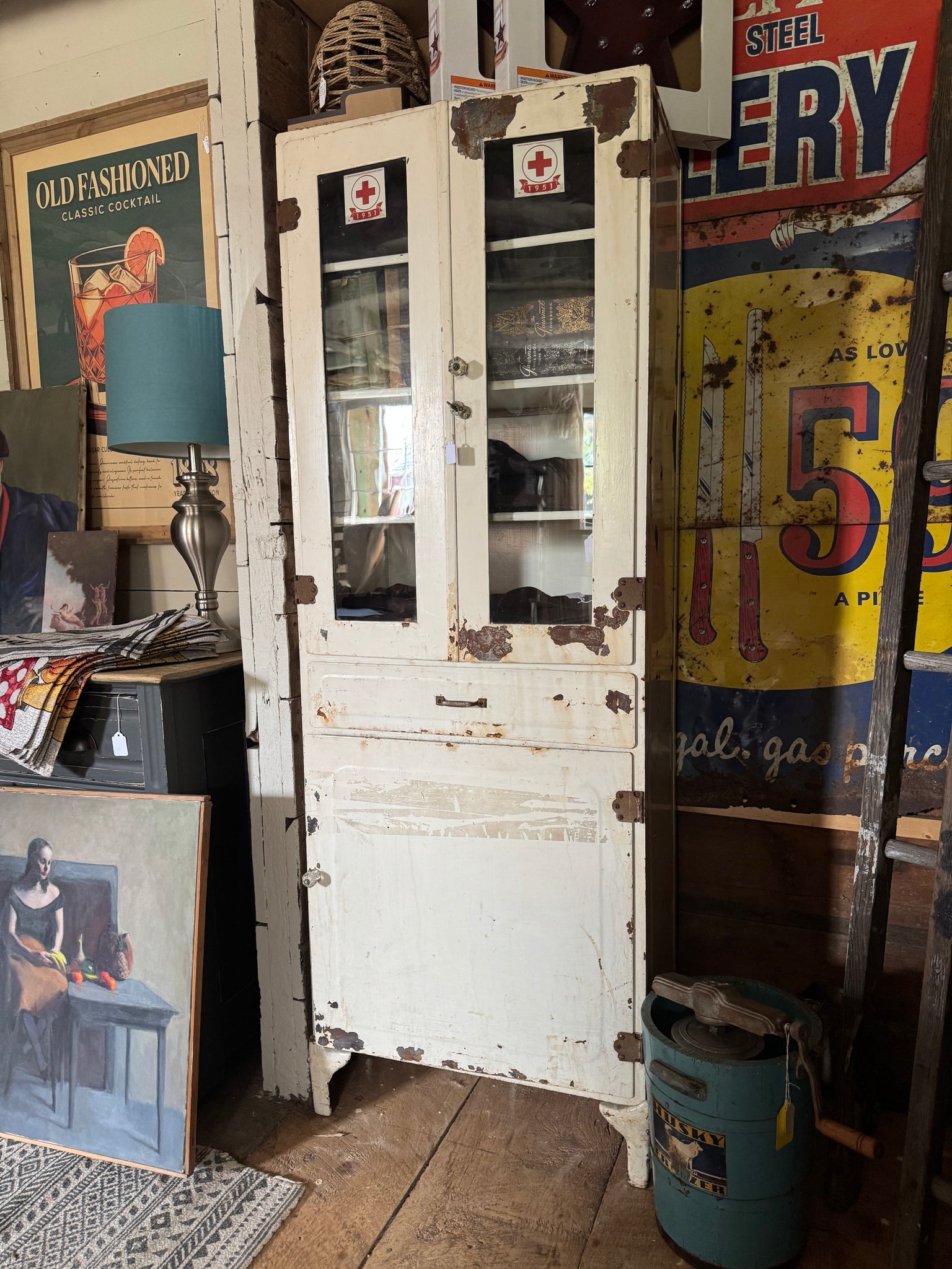Vintage Medical Cabinet