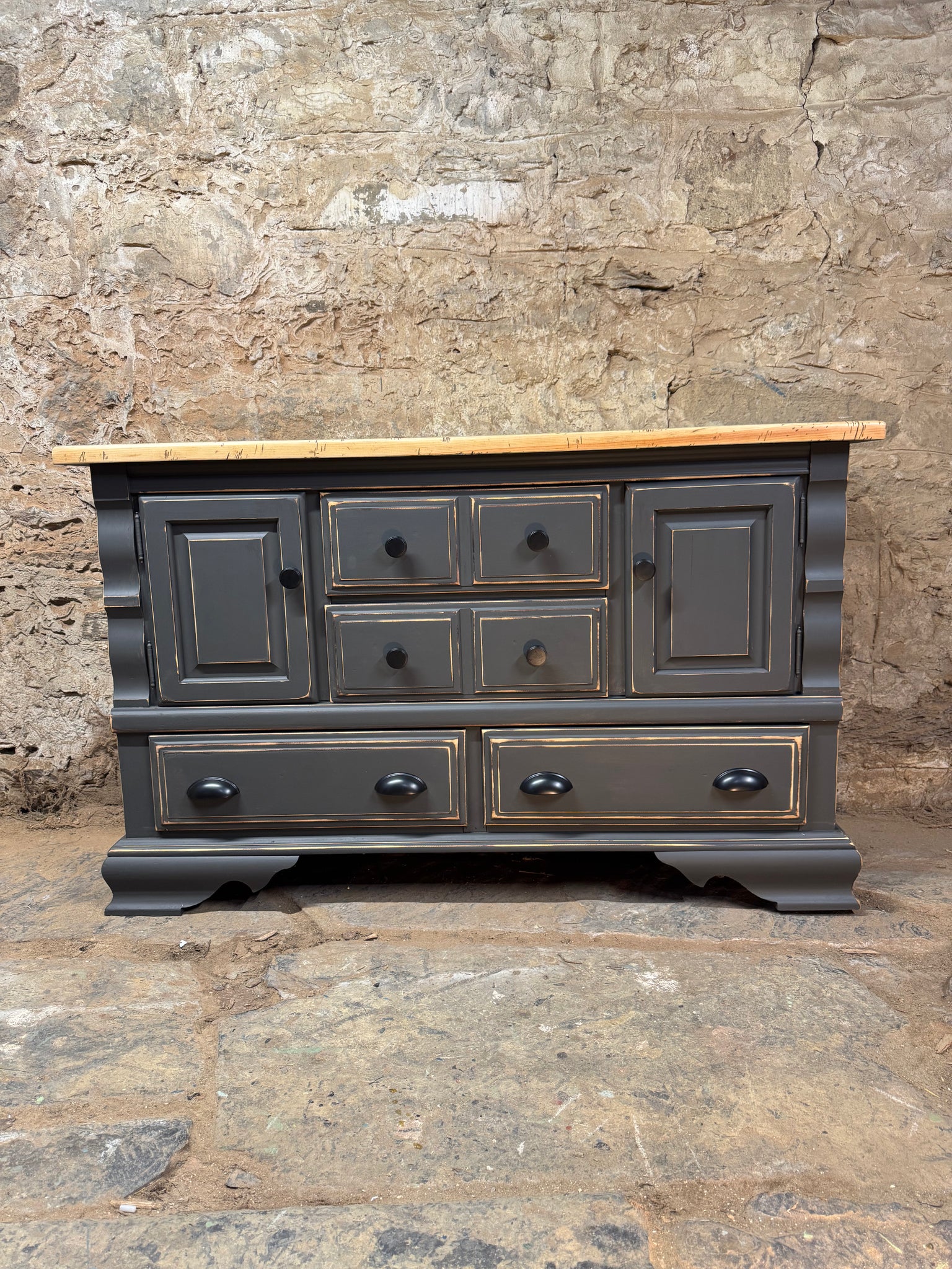Pine Sideboard Buffet