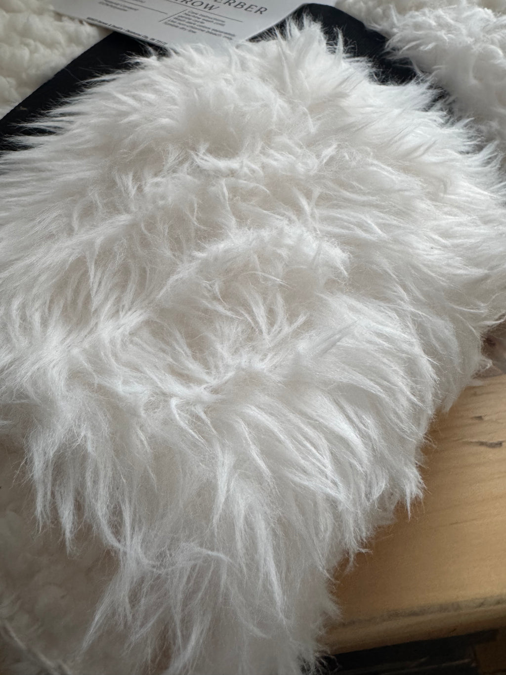 Luxurious Ivory Fur Berber Throw Blanket - Polyester Faux Fur Decor – Blankets by The Olde 1840