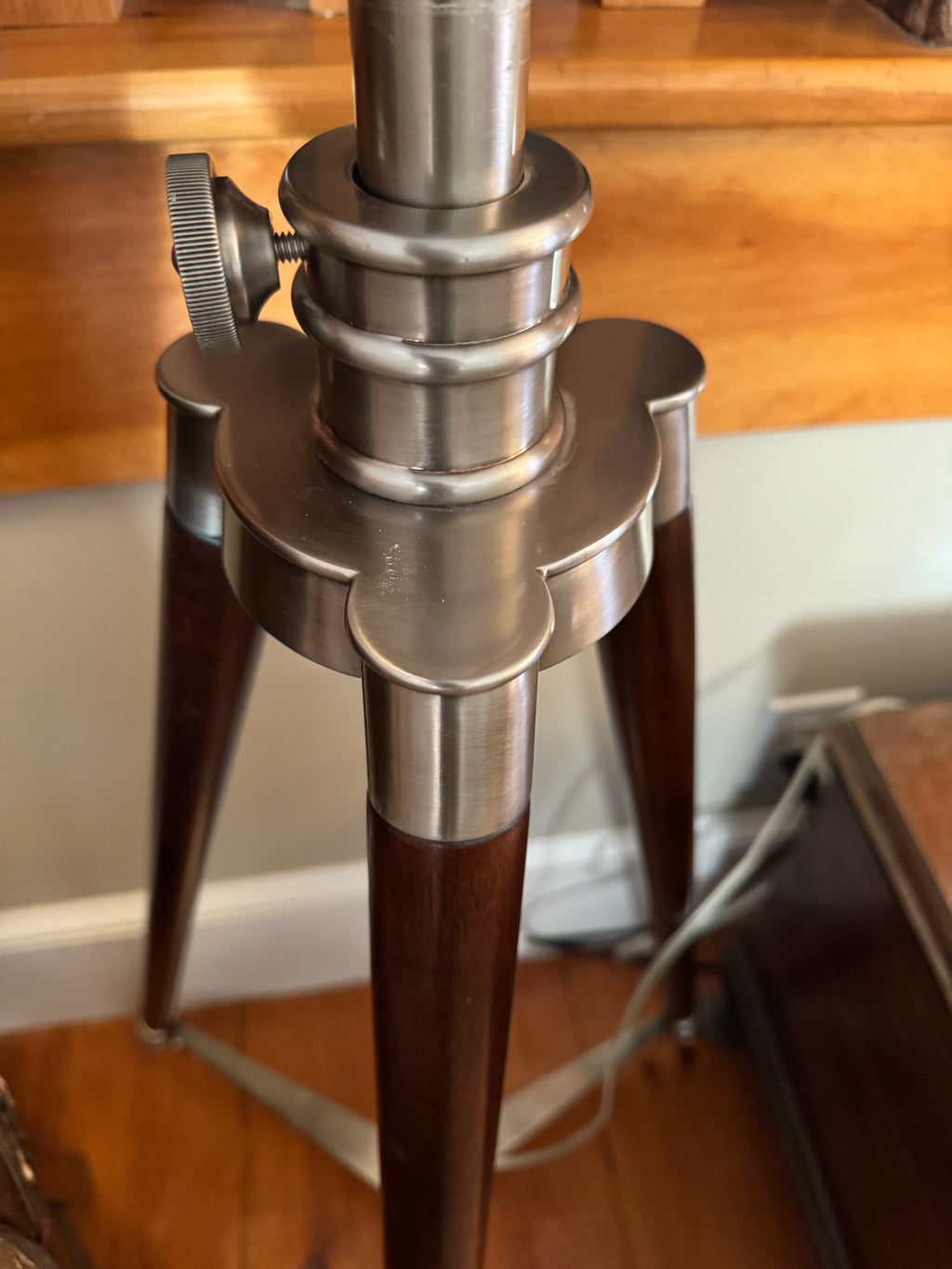 Pottery Barn Photographer's Adjustable Tripod Metal Floor Lamp (52"-73") – Lamps by The Olde 1840