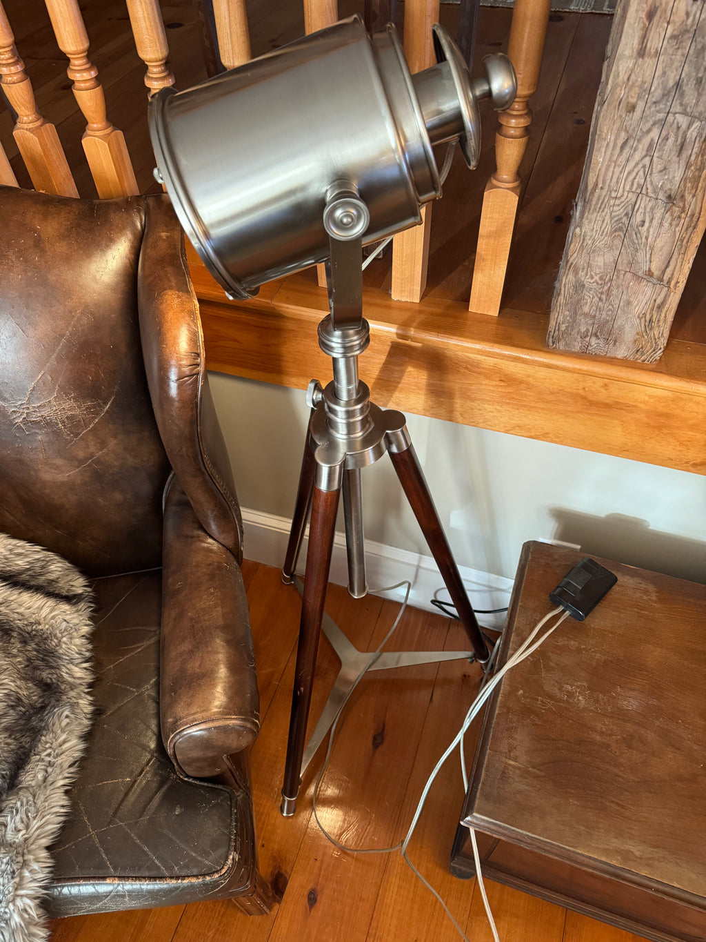Pottery Barn Photographer's Adjustable Tripod Metal Floor Lamp (52"-73") – Lamps by The Olde 1840