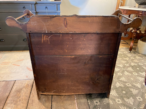 Early 1800s Pine Chest of Drawers with Original Patina – Antique Solid Wood Dresser