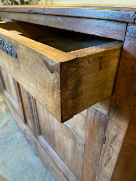 18th Century Louis XV Country French Buffet with Original Hardware