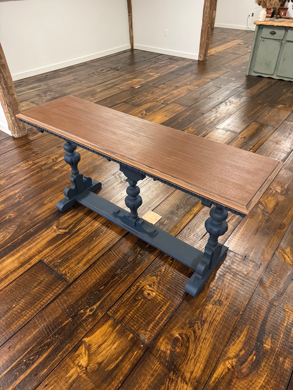 Dark Teal Console Table