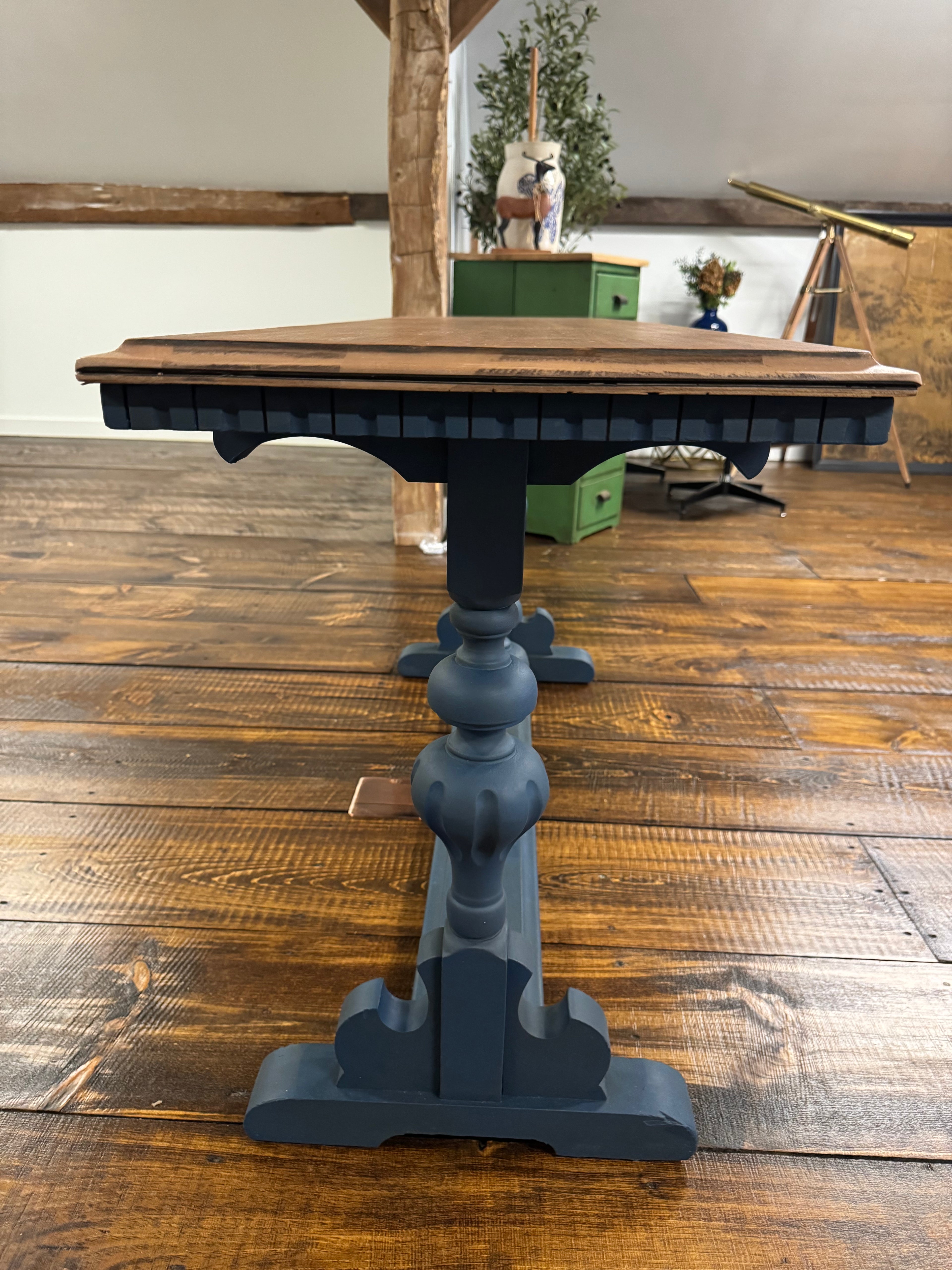 Dark Teal Console Table