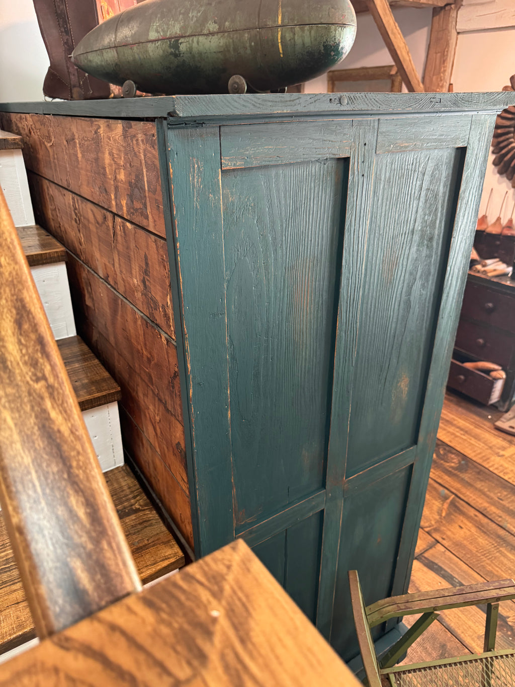 Vintage Oak Apothecary Cabinet - 24 Drawer Chest