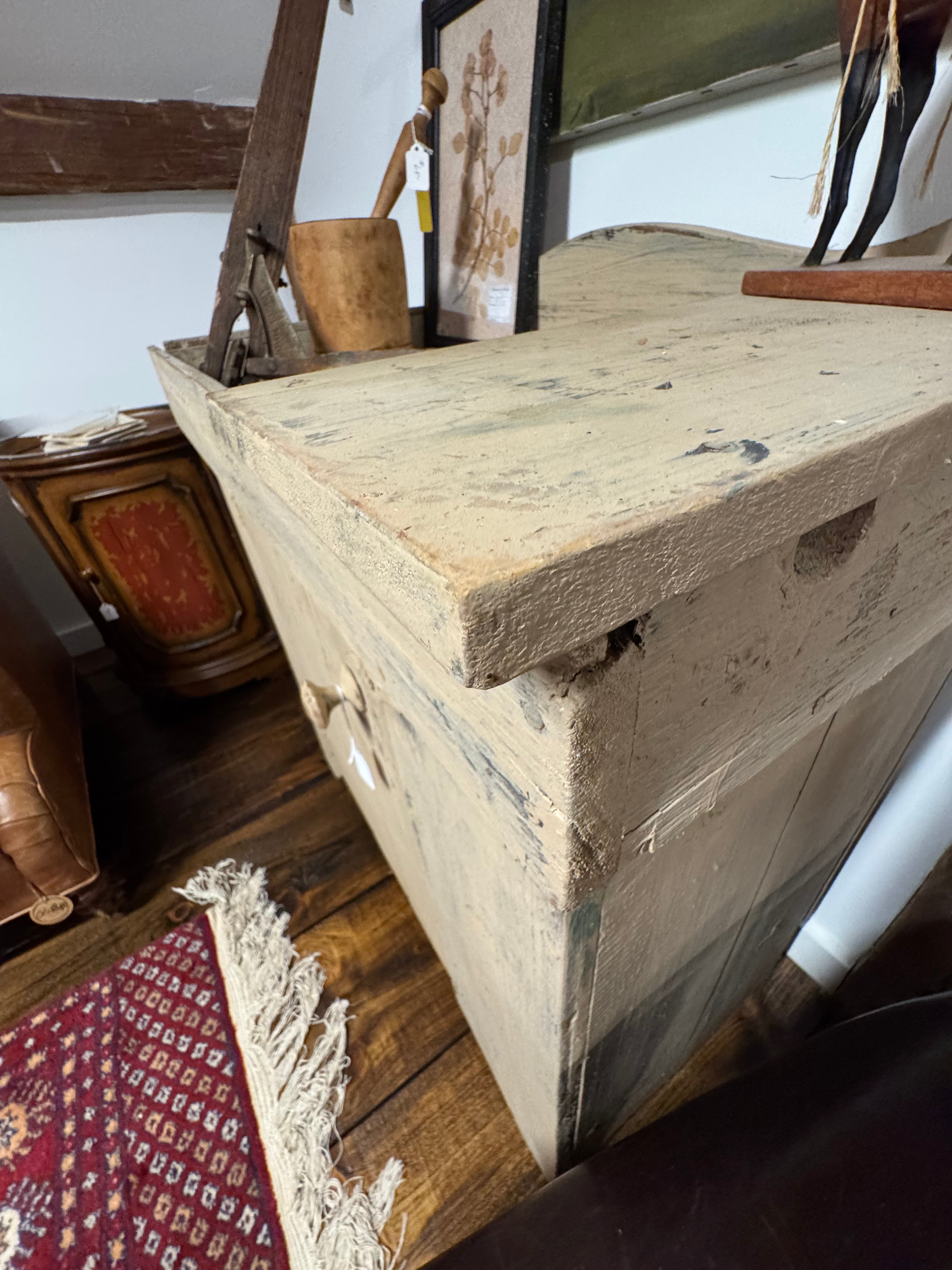 Antique Dry Sink Cabinet
