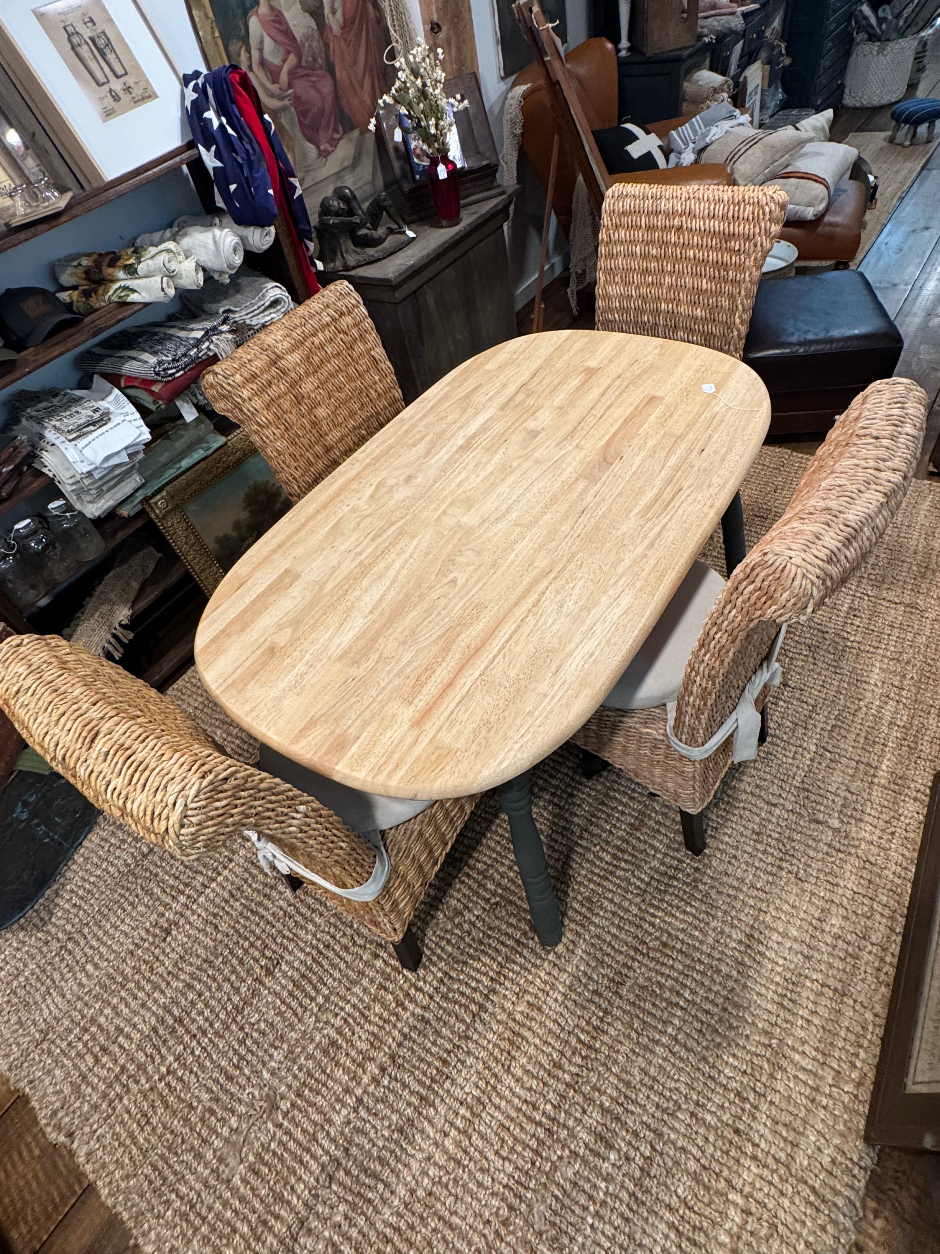 Refinished Maple Kitchen Table