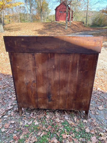 Antique Two-Tone Solid Wood Dresser – Pegged Drawer Construction