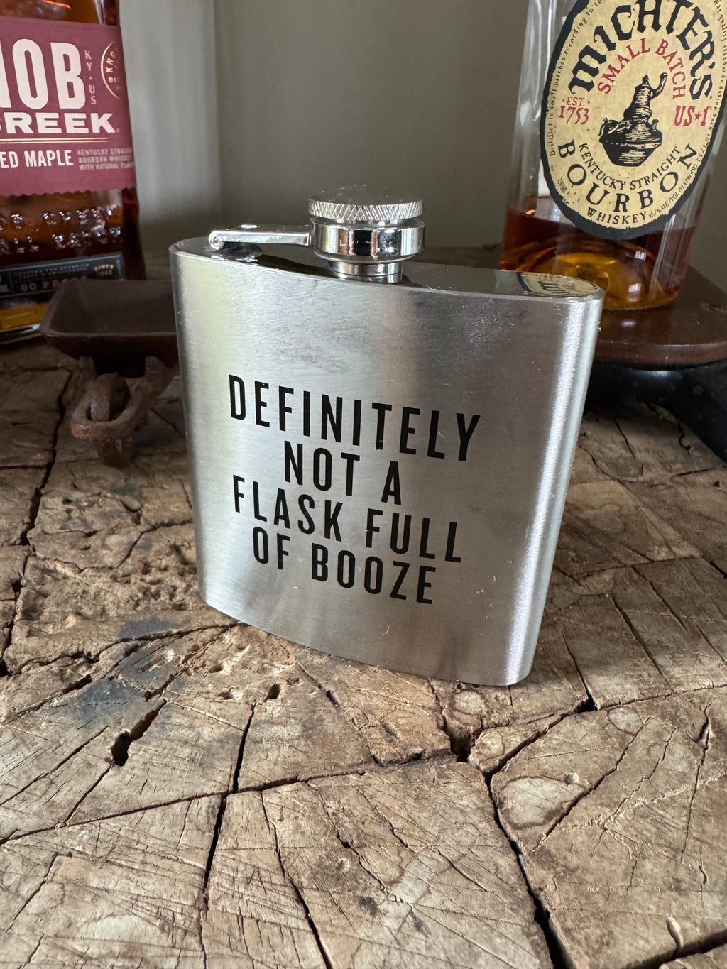 6 oz Stainless Steel Flask