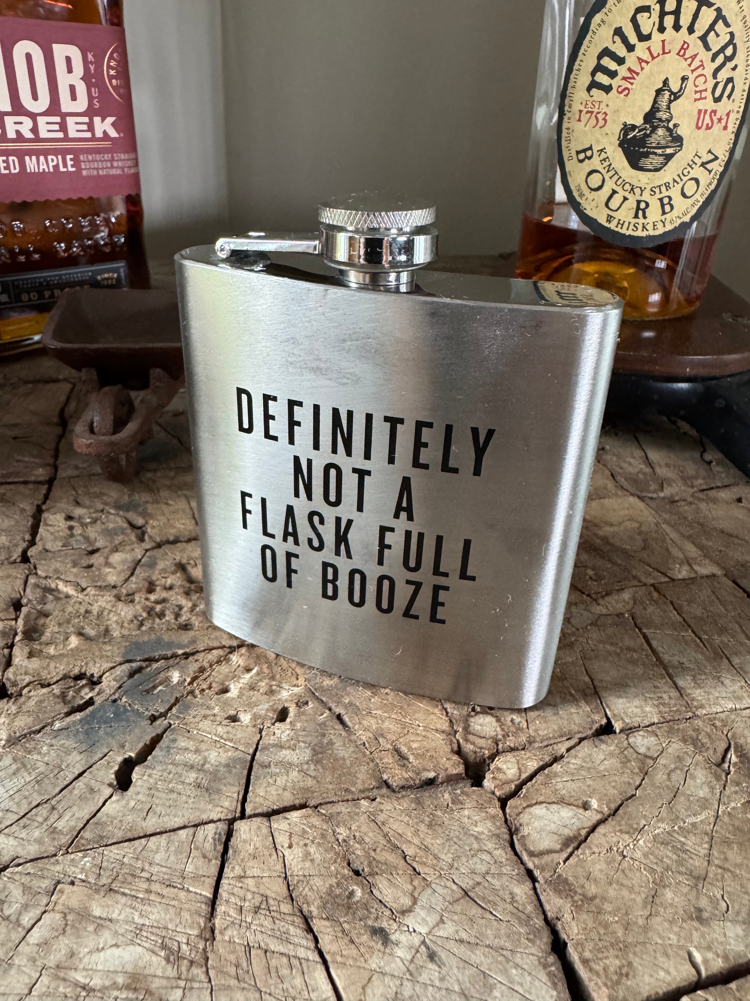 6 oz Stainless Steel Flask