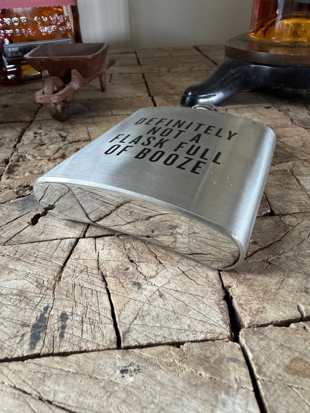 6 oz Stainless Steel Flask