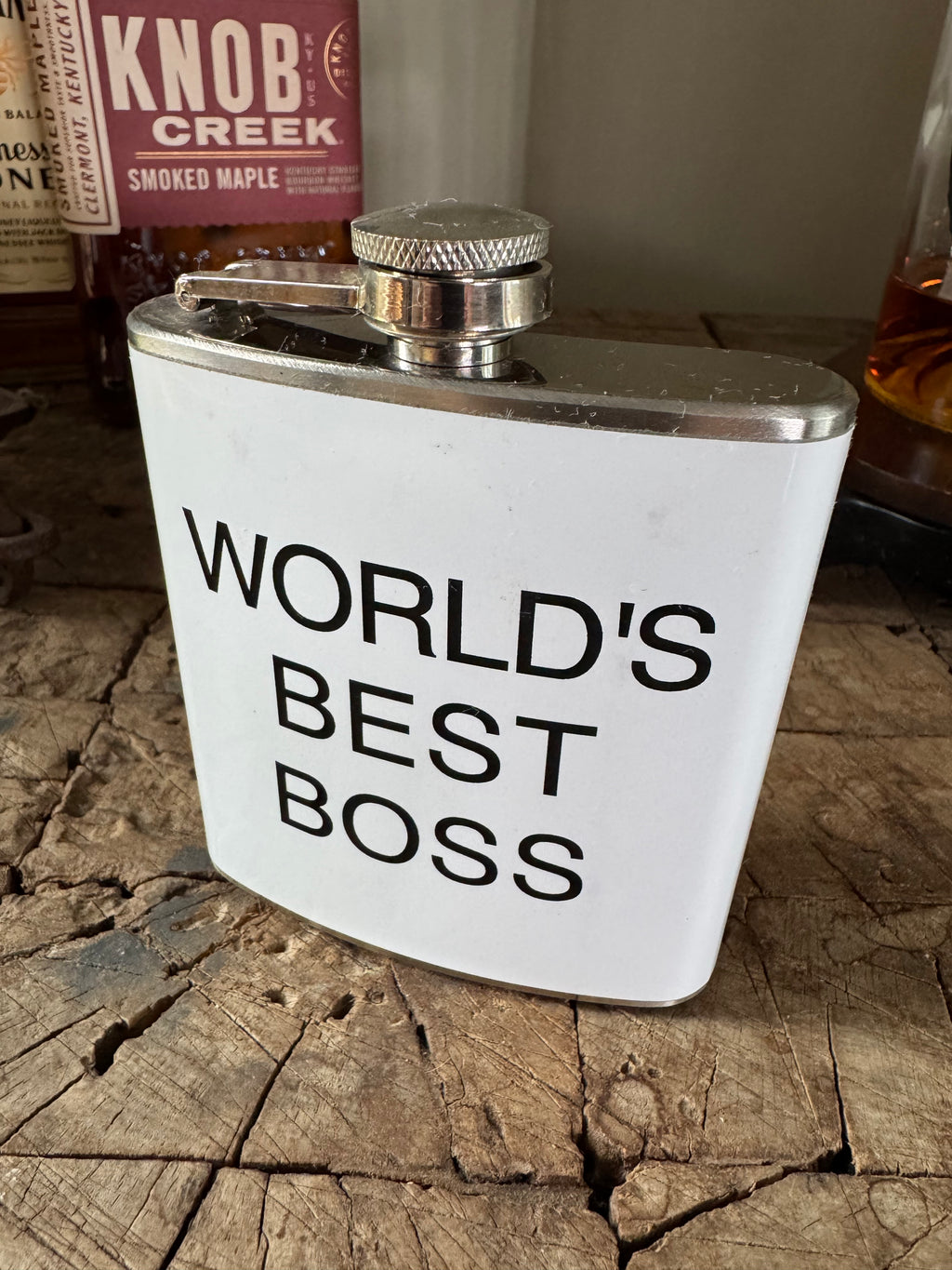 6 oz Stainless Steel Flask