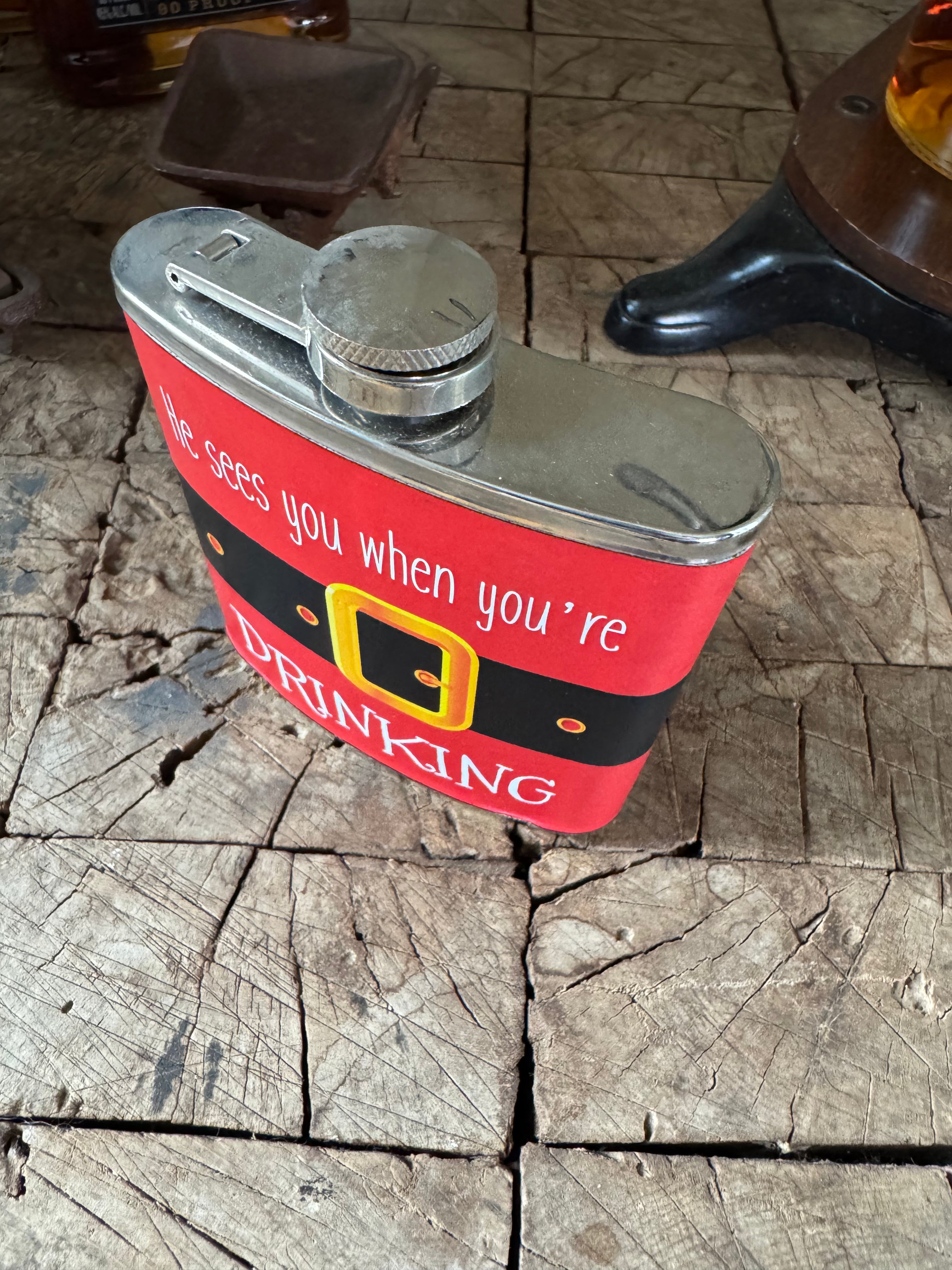 6 oz Stainless Steel Flask