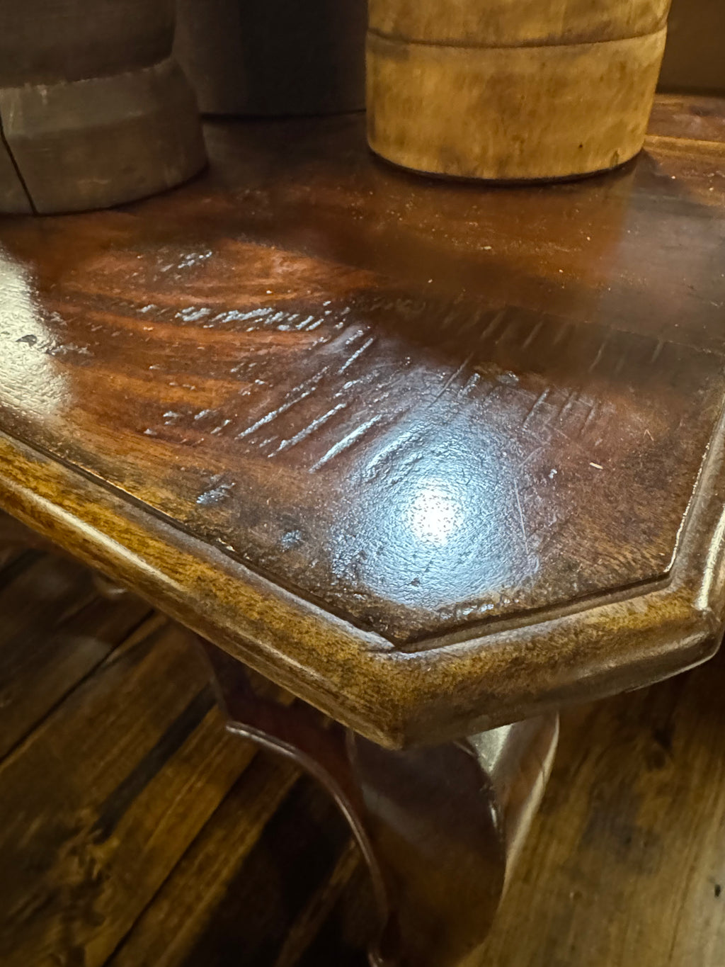 Vintage Hardwood Console Table