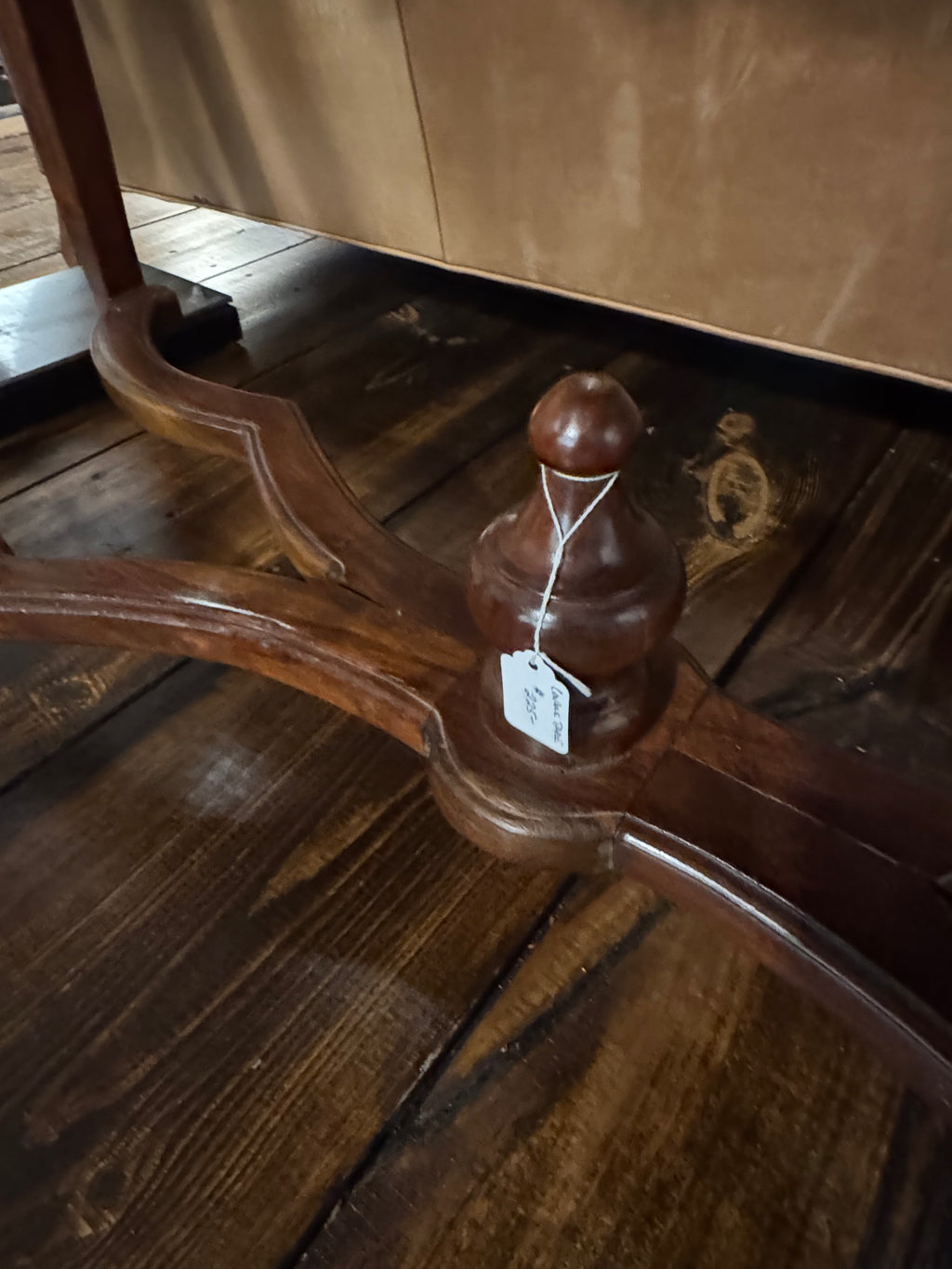 Vintage Hardwood Console Table