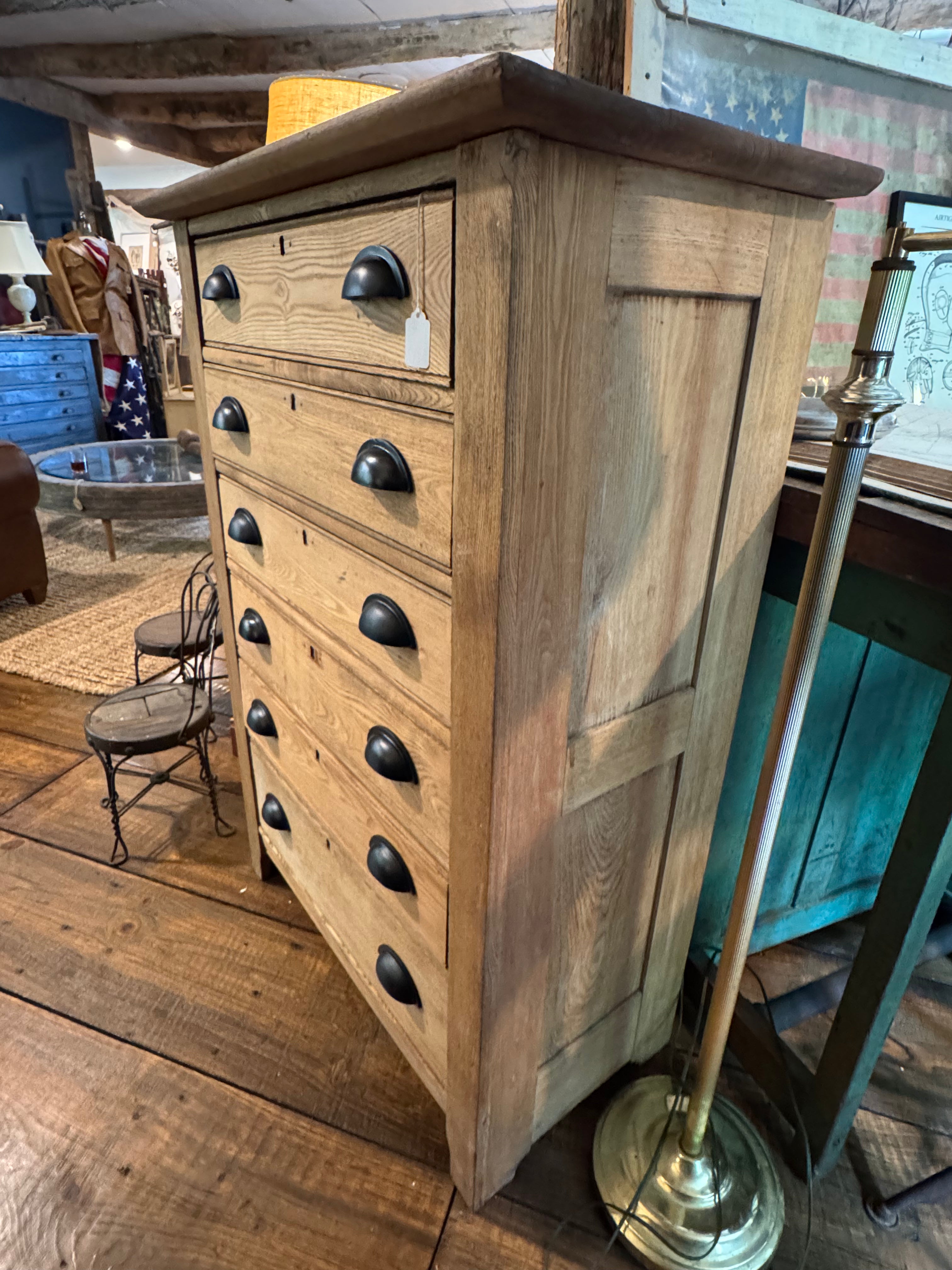 Vintage Oak Chest of Drawers