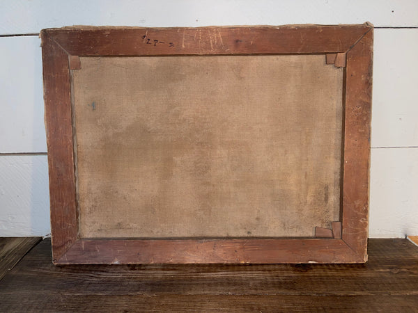 19th Century Oil on Canvas Painting