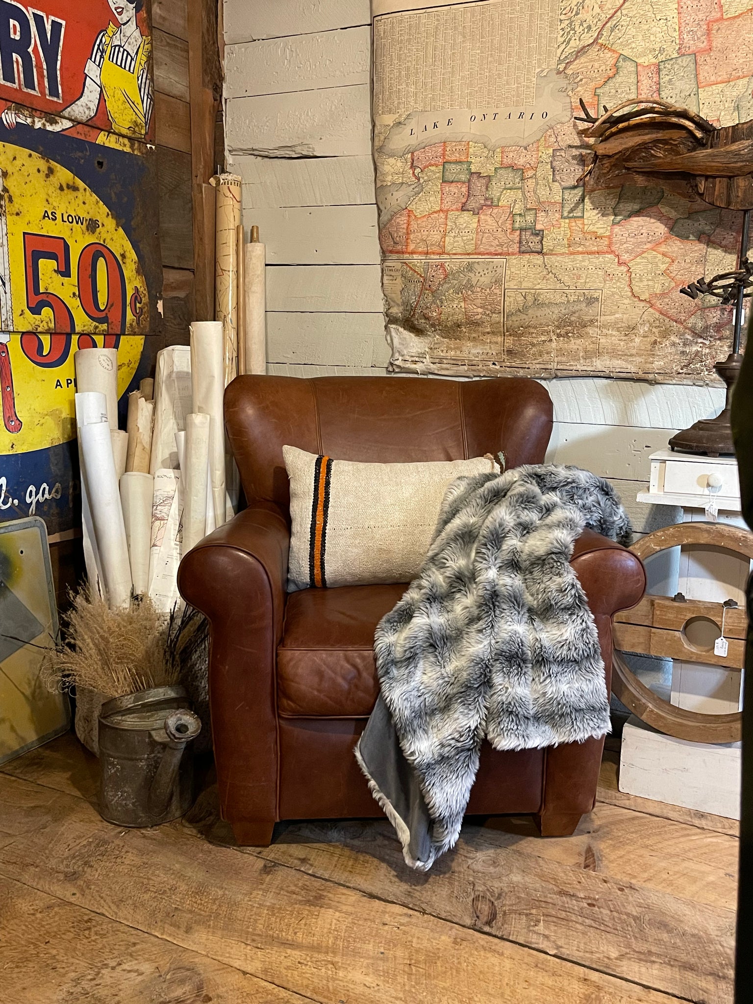 Leather Bauhaus Club Chair